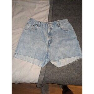 Levi's cut off jeans shorts